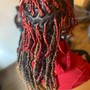 Waist Length Knotless Island Twists