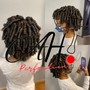 Loc style add on to retwist