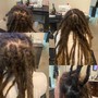 Starter locs straight/curly hair