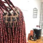 Medium Knotless Braids