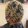 Virgin Permanent Wave/Jheri Curl/Trim