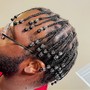 Two Feed In Cornrows