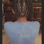 Knotless Braids below butt