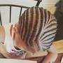 Boys individual braids