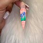 Hand-drawn Nail Art