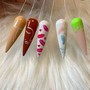 Hand-drawn Nail Art