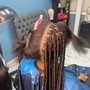 Med/large Knotless braids