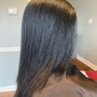 Shampoo/detangle blowdry