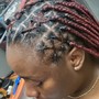 Tribal braid touch up