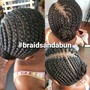 Braid updo