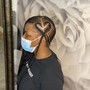 Feeder Braids w/ Sew-In The Back