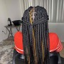 Medium Box Braids