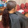 Invisible Ponytail (Natural Hair)