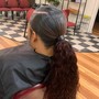 Invisible Ponytail (Natural Hair)