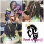 Interlocking locs /no style