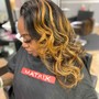 Color Rinse on relaxed and natural