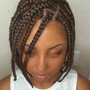 2 feed-in stitch braids