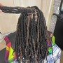 Crochet individual faux locs