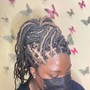 Crochet individual faux locs