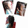 Kids crochet curly hair