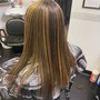 Color Re-touch and Silk Press with Hydration Therapy