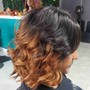 Quick weave with curly hair