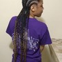 Braid ponytail