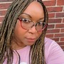 Extended crochet locs (Over natural locs)