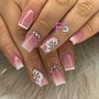 Full set Pink and white / Ombre set