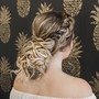 Trial Run Wedding Hair Styling