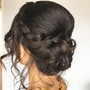 Trial Run Wedding Hair Styling