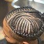 2 strand Twist added hair