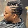 2 strand Twist added hair