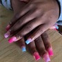 Short “Ombré” full set