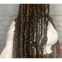 Large Knotless Braids