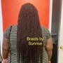 Medium Individual/ Single Braids