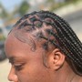 Braid down/ Cornrows