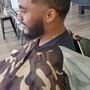 Young Men's Cut w/facial hair trim