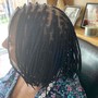 Pixie braids bob