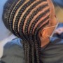 10 or More Feed in Braids