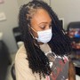 Micro Locs with Extensions starting price /wash included