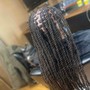 Small knotless braids