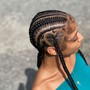 Small knotless braids