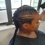 6+ feed-in braids