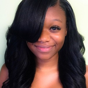 sew in with lace closure side part