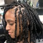 Goddess Braid bob