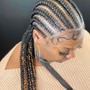 Small knotless braids