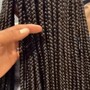 Large knotless Goddess Braids