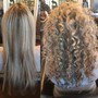 Olaplex treatment and blowout