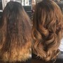 Olaplex treatment and blowout